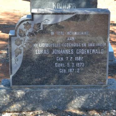 GROENEWALD Lukas Johannes 1882-1973