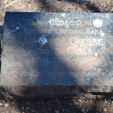 GRESSE Anthonie A. 1949-1949