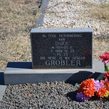 GROBLER Dirk 1921-1988