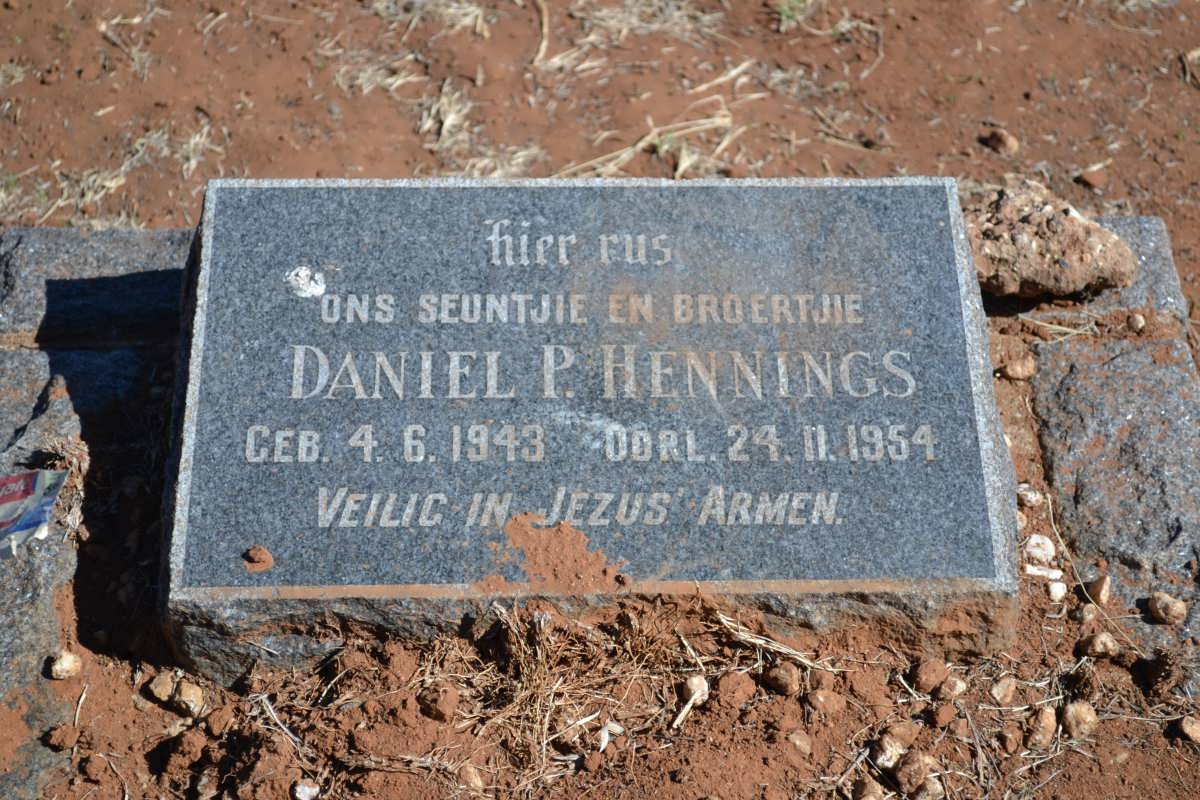 HENNINGS Daniel P. 1943-1954