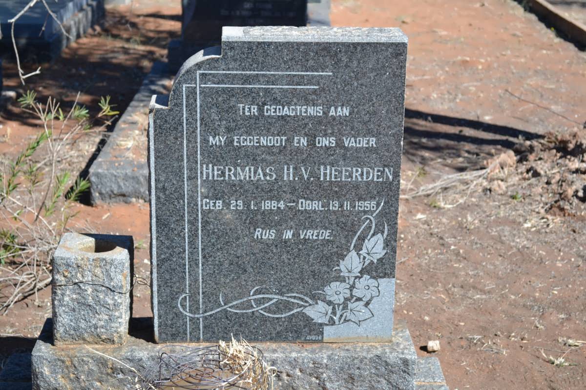 HEERDEN Hermias H., v. 1884-1956
