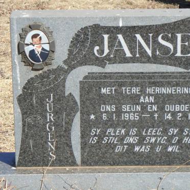 JANSEN Jurgens 1965-1983