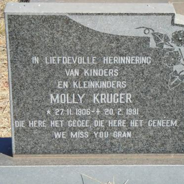 KRUGER Molly 1906-1991