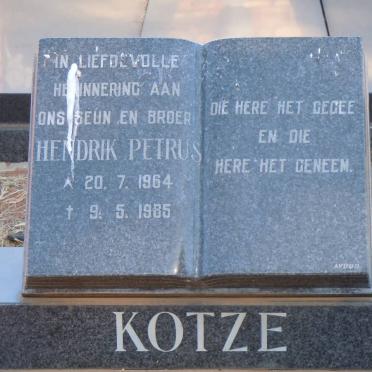 KOTZE Hendrik Petrus 1964-1985