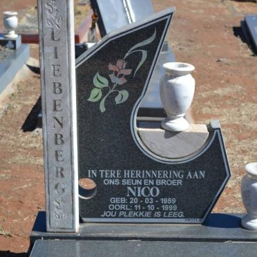 LIEBENBERG Nico 1959-1999