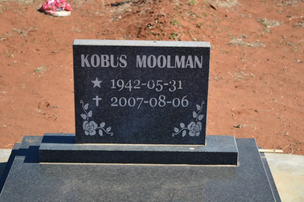 MOOLMAN Kobus 1942-2007