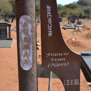 NORMAN Francis Ivan 1972-2006