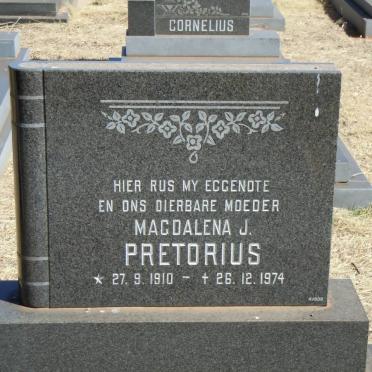 PRETORIUS Magdalena J. 1910-1974