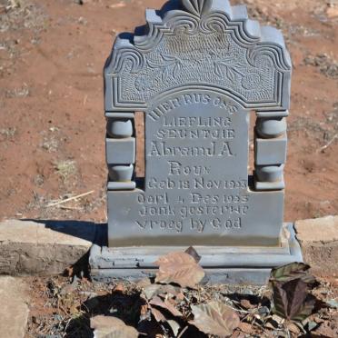 ROUX Abram J.A. 1953-1953