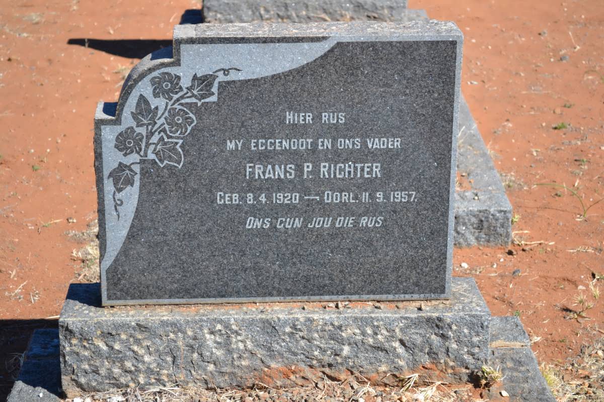 RICHTER Frans P. 1920-1957