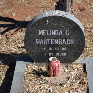 RAUTENBACH Melinda C. 1988-1988