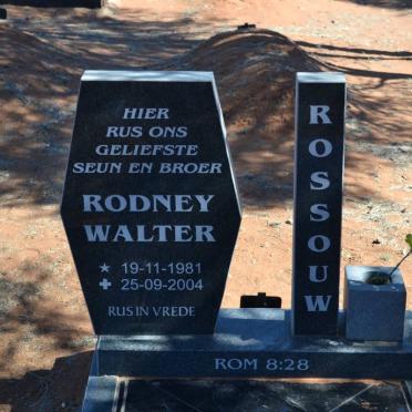 ROSSOUW Rodney Walter 1981-2004
