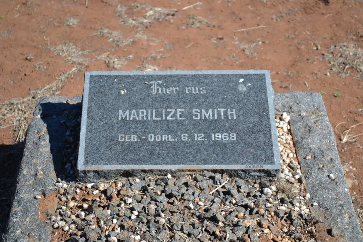 SMITH Marilize 1968-1968