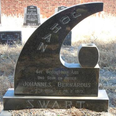 SWART Johannes Bernardus 1954-1973