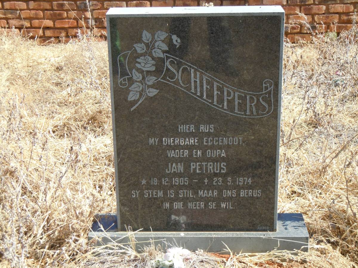 SCHEEPERS Jan Petrus 1905-1974