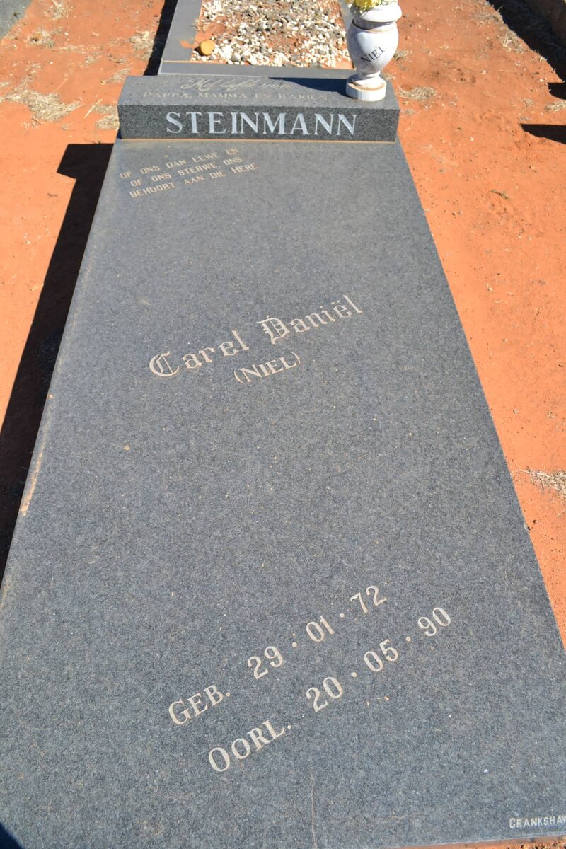 STEINMANN Carel Daniël 1972-1990