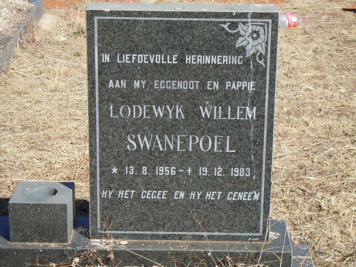 SWANEPOEL Lodewyk Willem 1956-1983