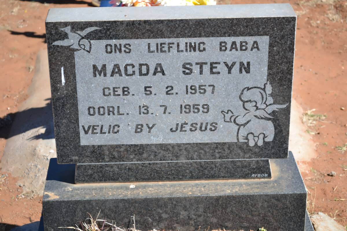 STEYN Magda 1957-1959