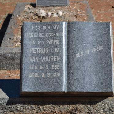 VUUREN Petrus I.M., van 1935-1961