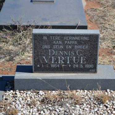 VERTUE Dennis C. 1954-1990