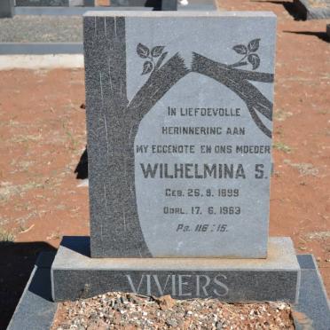 VIVIERS Wilhelmina S. 1899-1963