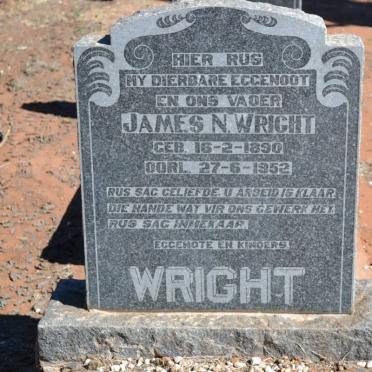 WRIGHT James N. 1890-1952