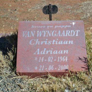 WYNGAARDT Christiaan Adriaan, van 1964-2000