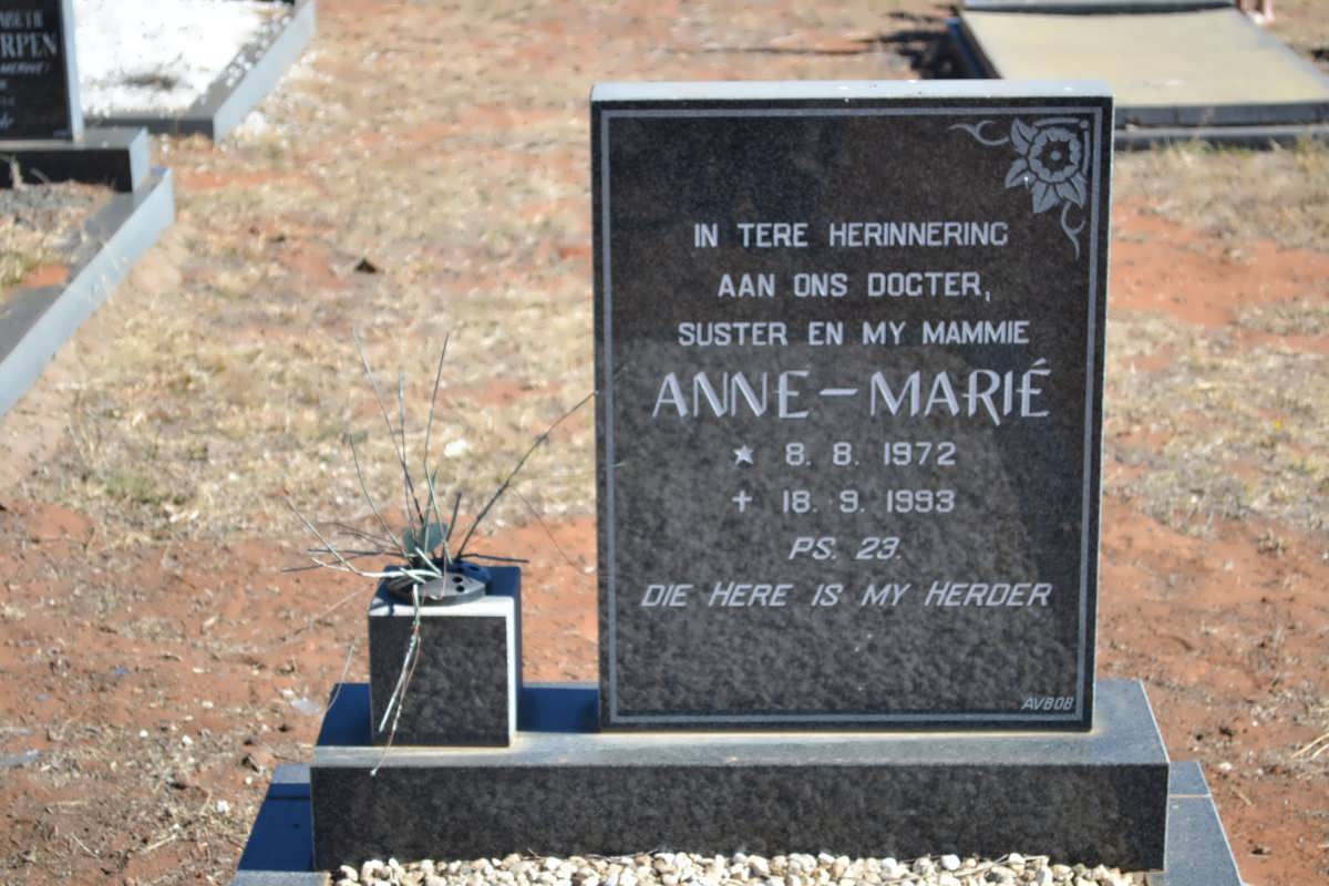 ? Anne-Marie 1972-1993