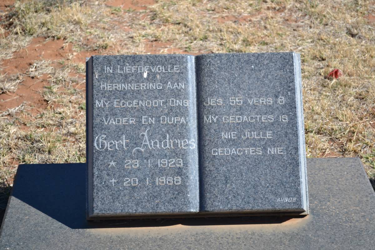 ? Gert Andries 1923-1988