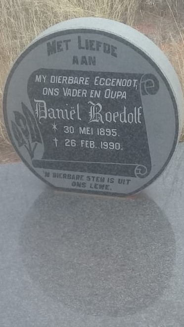 BOTES Daniel Roedolf 1895-1990