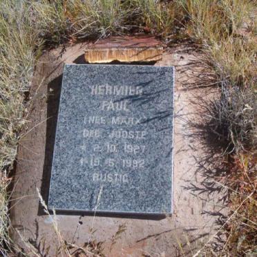 PAUL Hermien nee JOOSTE voorheen MARX 1927-1992