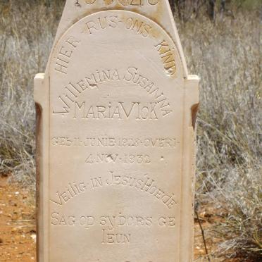 VLOK Willemina Susanna Maria 1928-1932