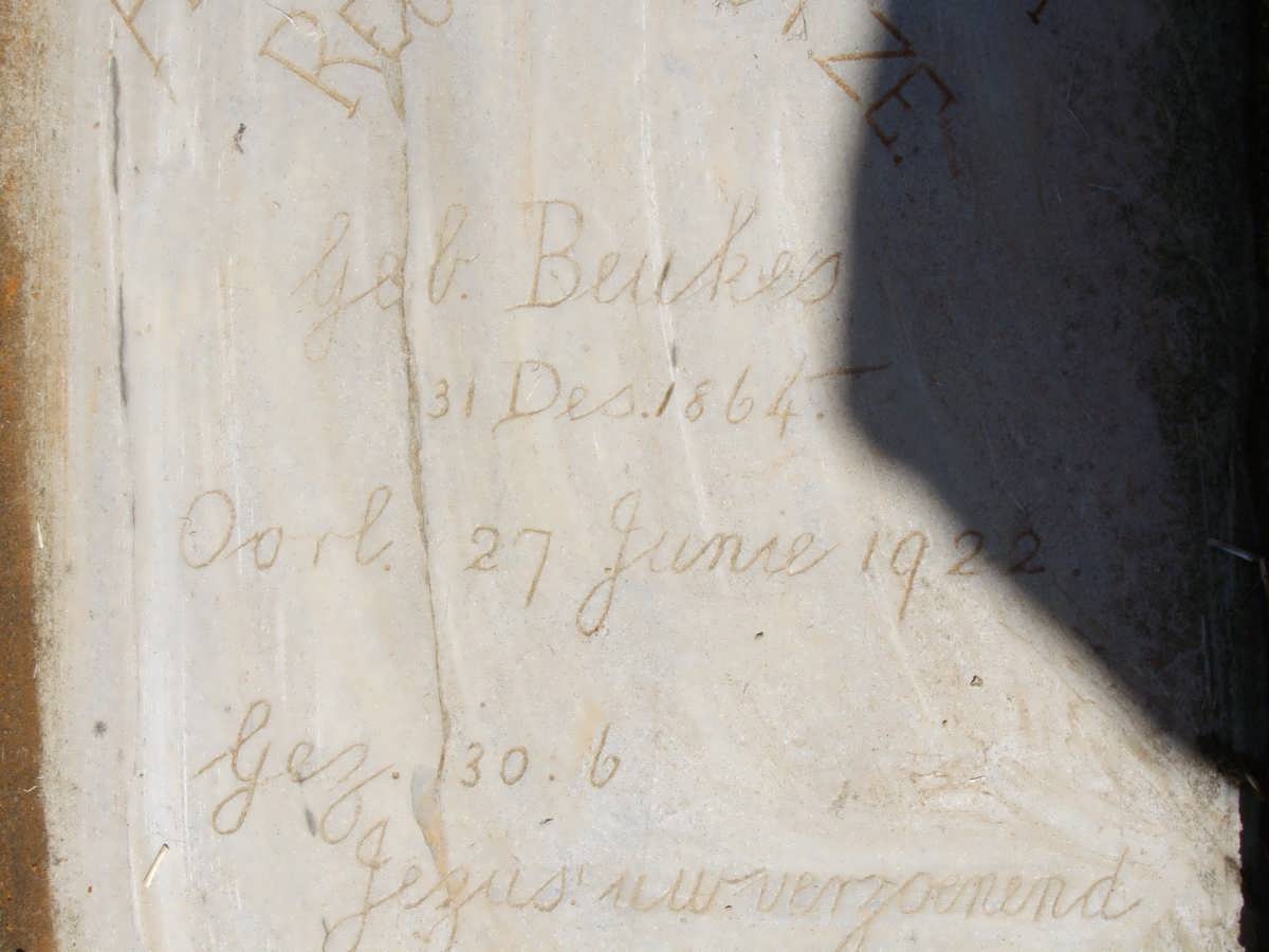 KOTZE Alida Jannettha Regina nee BEUKES 1864-1922