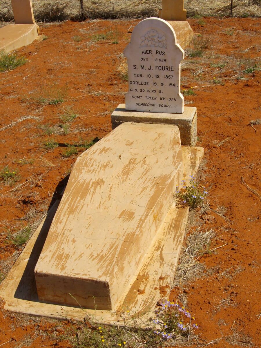 FOURIE S.M.J. 1857-1941