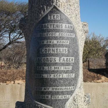 FABER Cornelis Jacobus 1862-1937