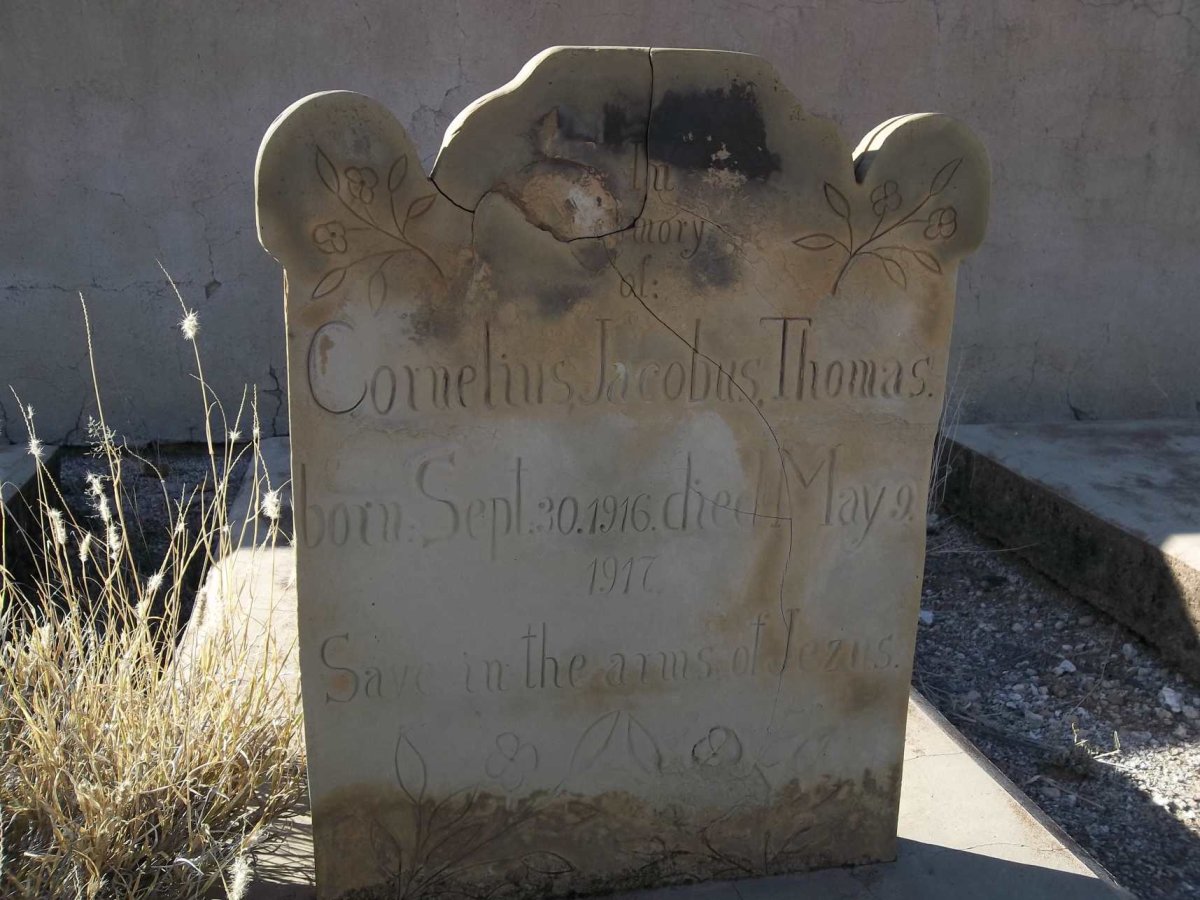 THOMAS Cornelis Jacobus 1916-1917