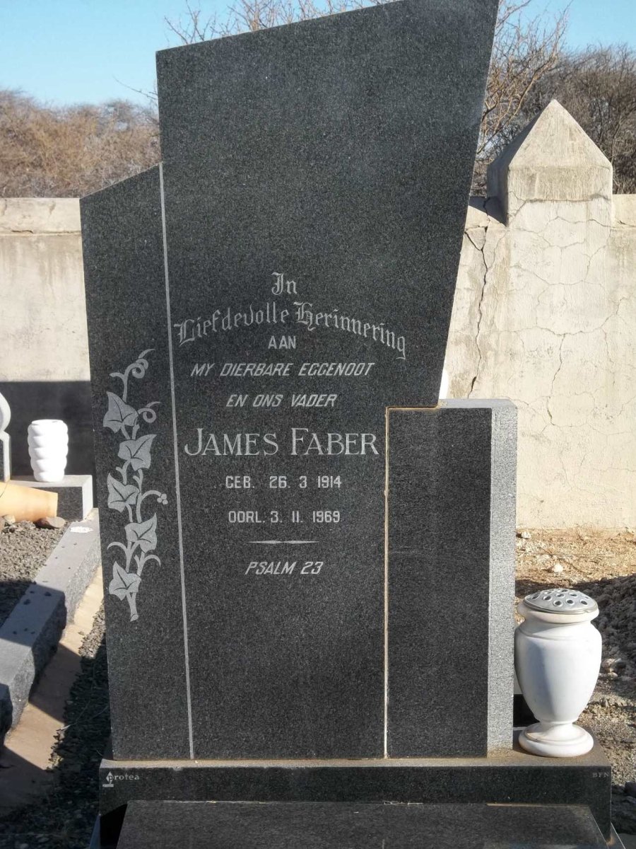 FABER James 1914-1969
