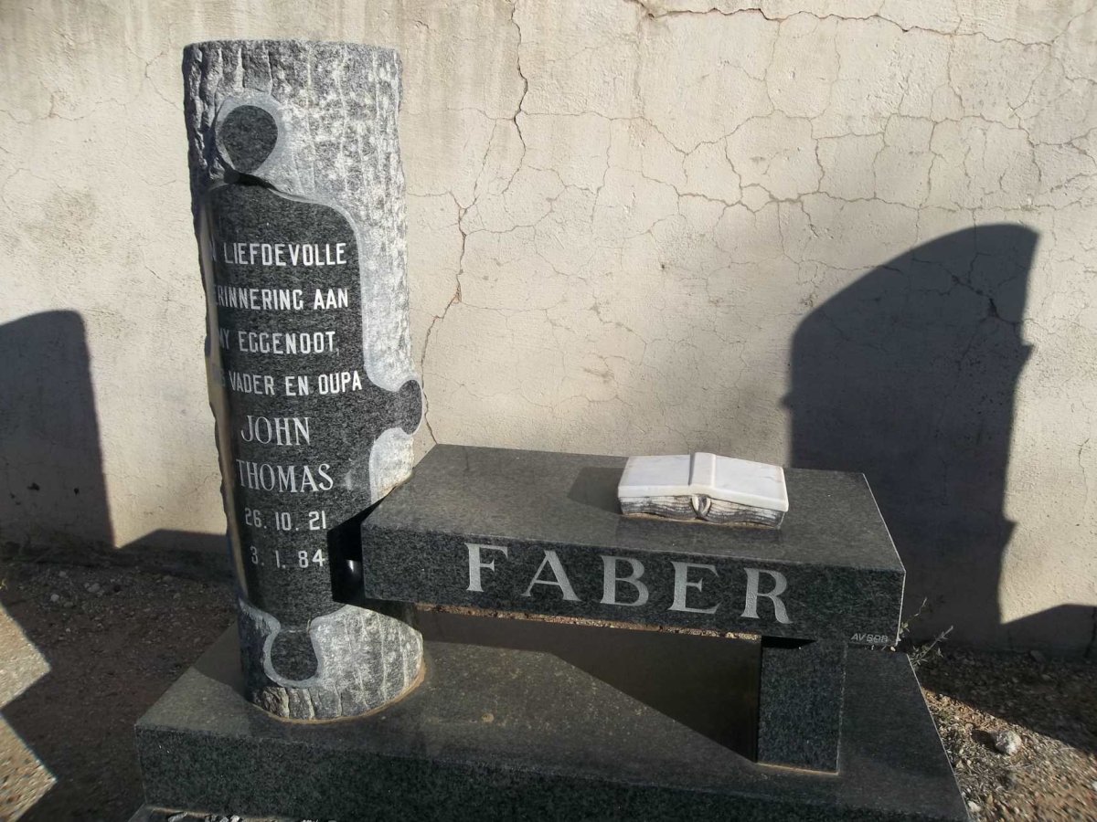 FABER John Thomas 1921-1984