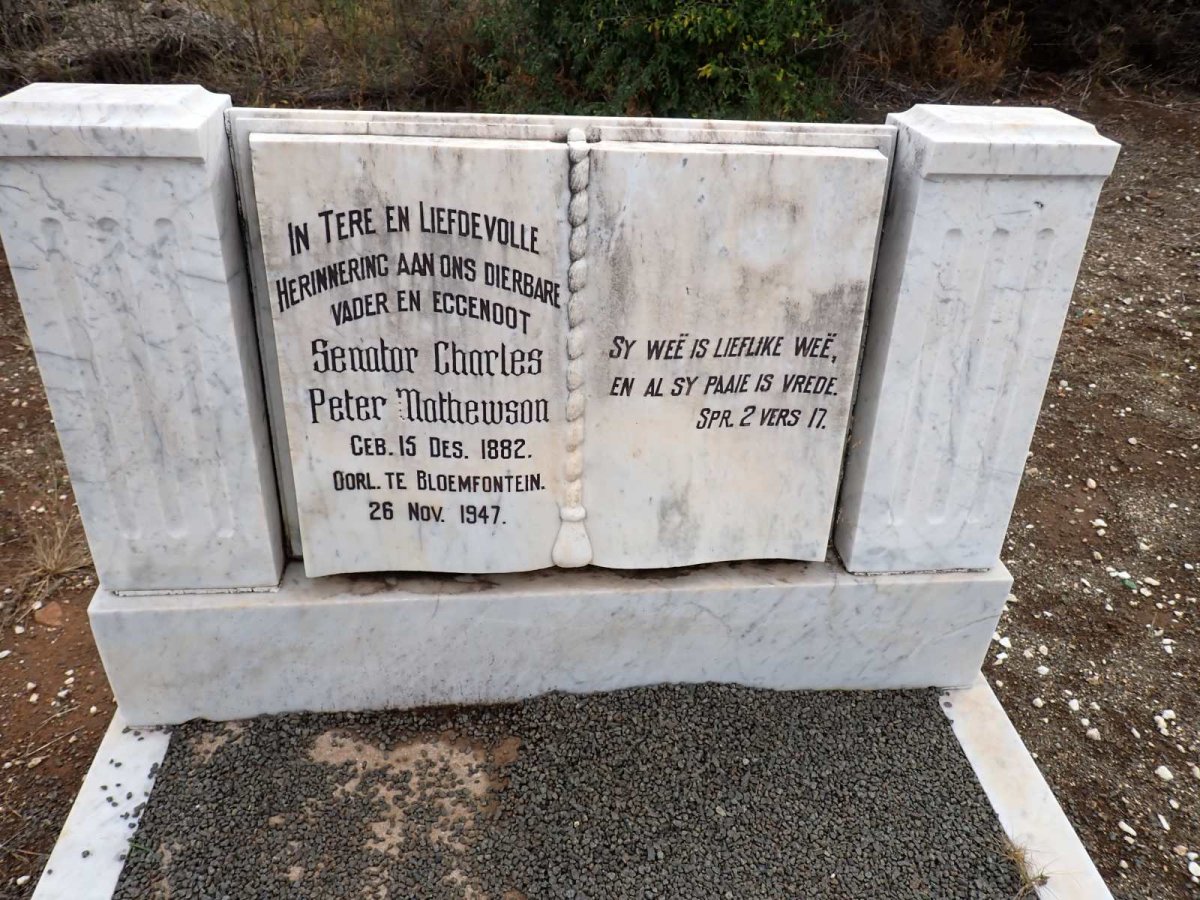 MATHEWSON Charles Peter 1882-1947