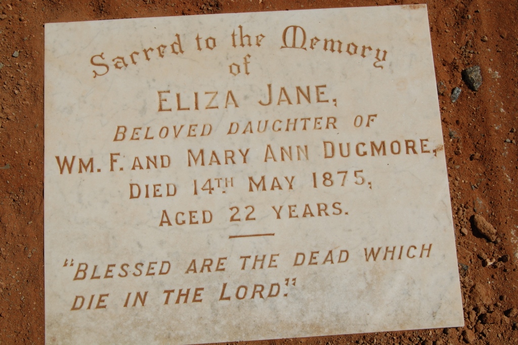 DUGMORE Eliza Jane -1875