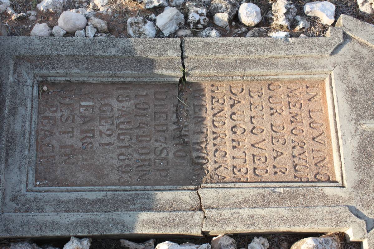 WENTWORTH Hendricka 1893-1914