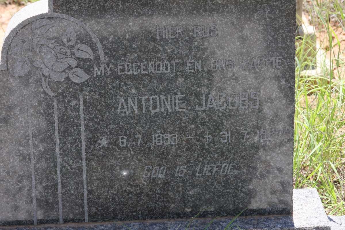 JACOBS Antonie 1893-1927