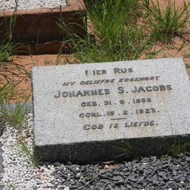 JACOBS Johannes S. 1888-1923