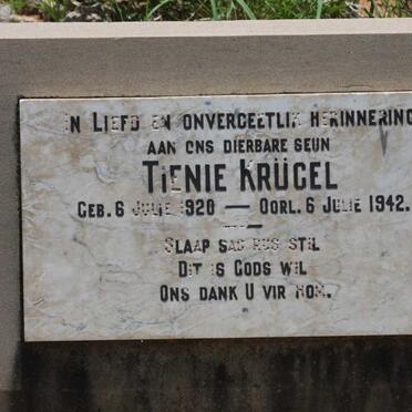 KRÜGEL Tienie 1920-1942