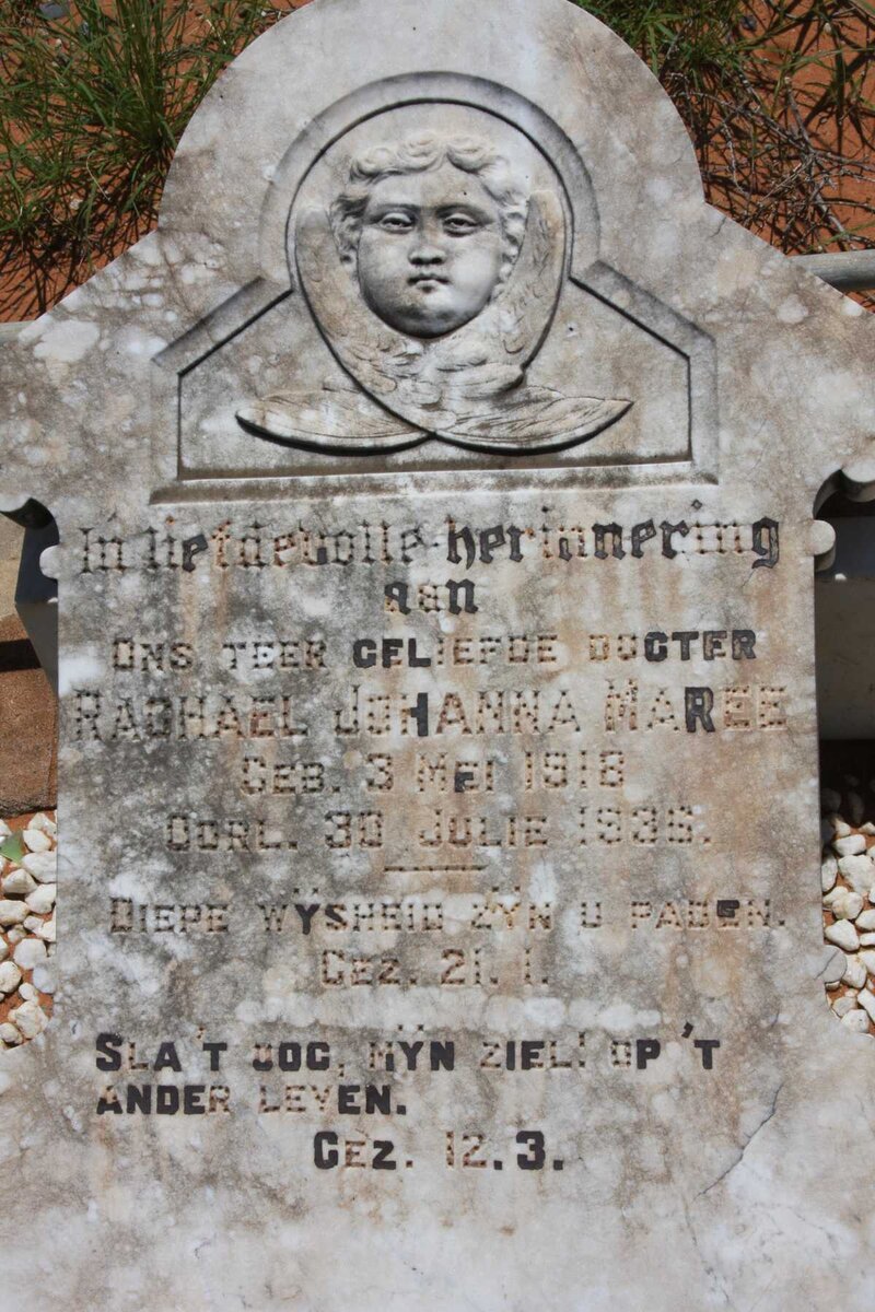 MAREE Rachael Johanna 1918-1935