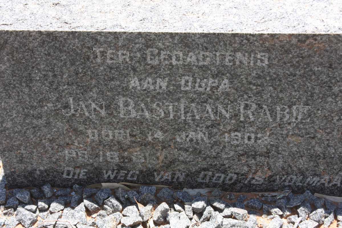 RABIE Jan Bastiaan -1902