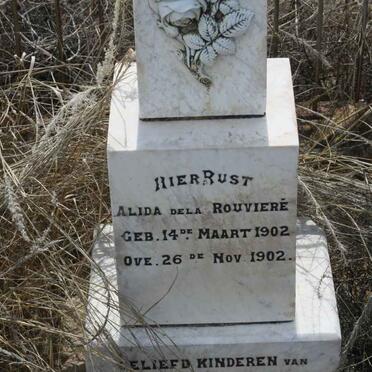 TOIT Alida de la Rouvieré, du 1902-1902