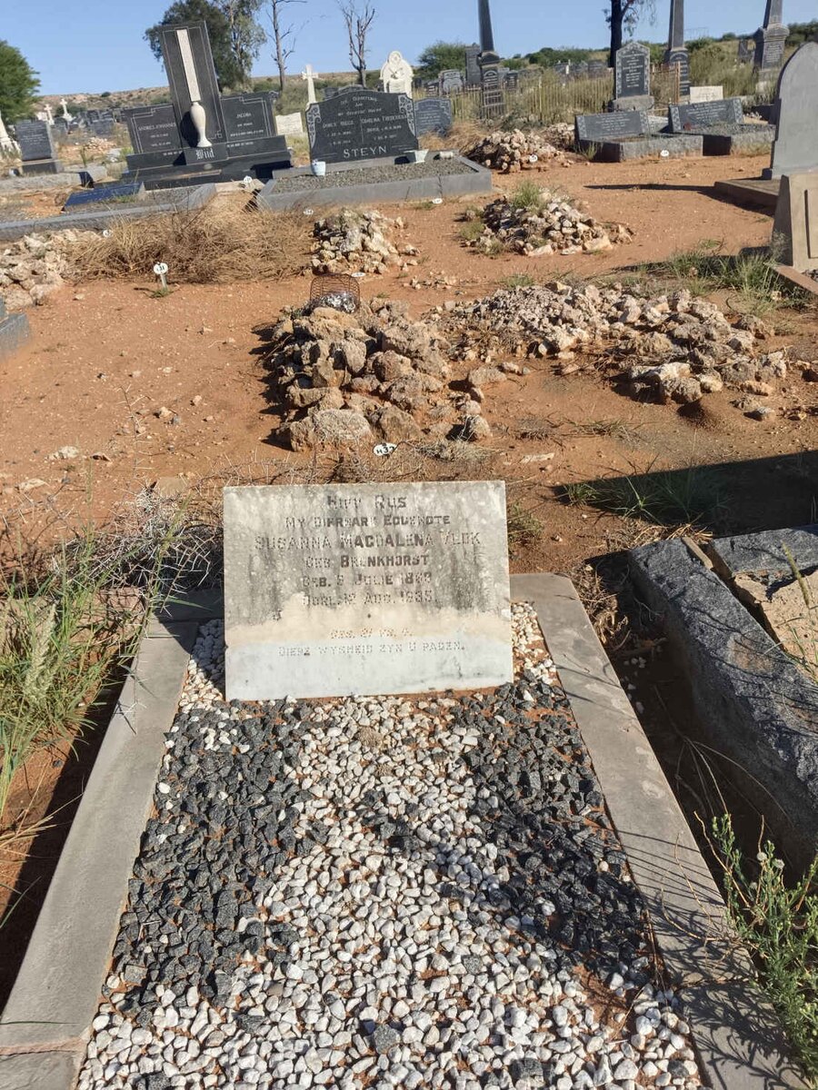 VLOK Susanna Magdalena nee BRONKHORST 1868-1935