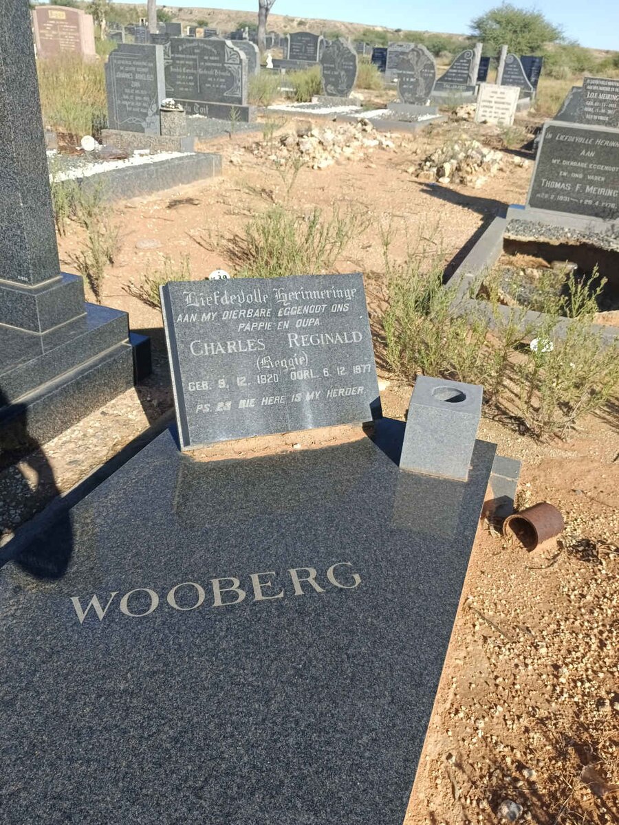 WOOBERG Charles Reginald 1920-1977