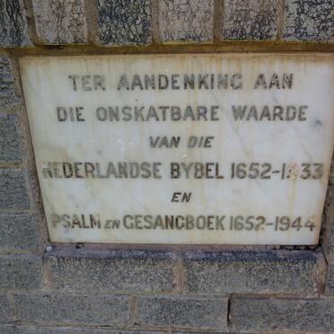 7. Gedenksteen Nederlands / Memorial Dutch